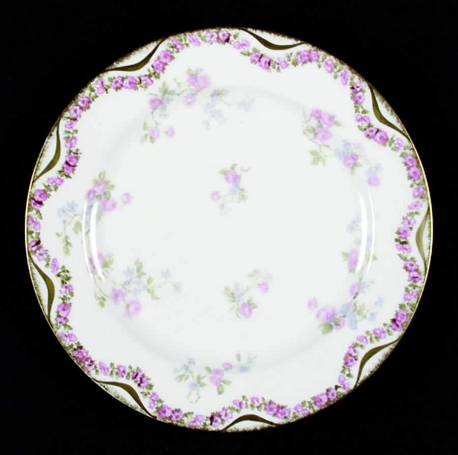 Schleiger 461b Dinner Plate by Haviland-1