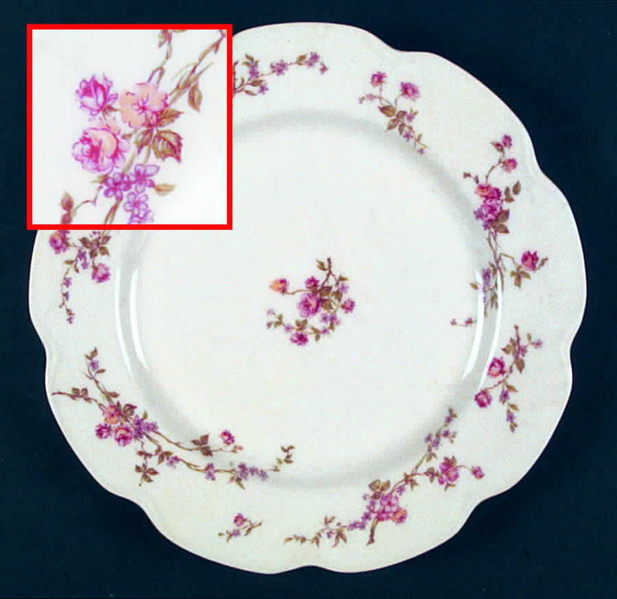 Schleiger 462g Dinner Plate by Haviland-1