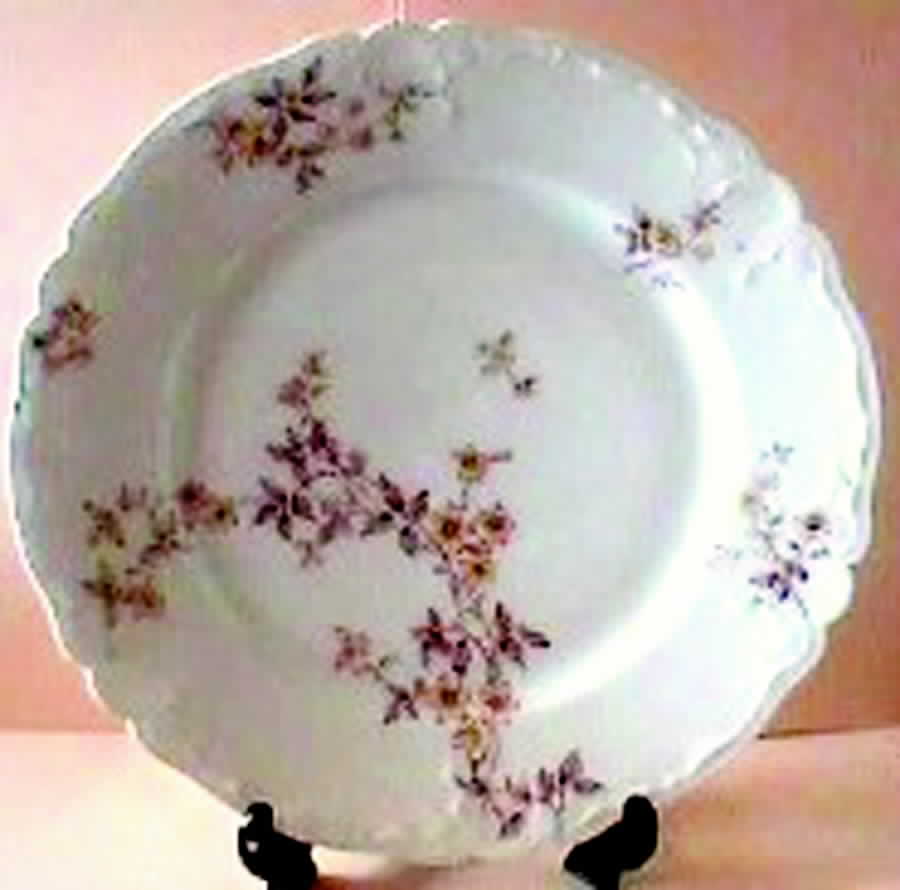 Schleiger 464a Luncheon Plate by Haviland-1