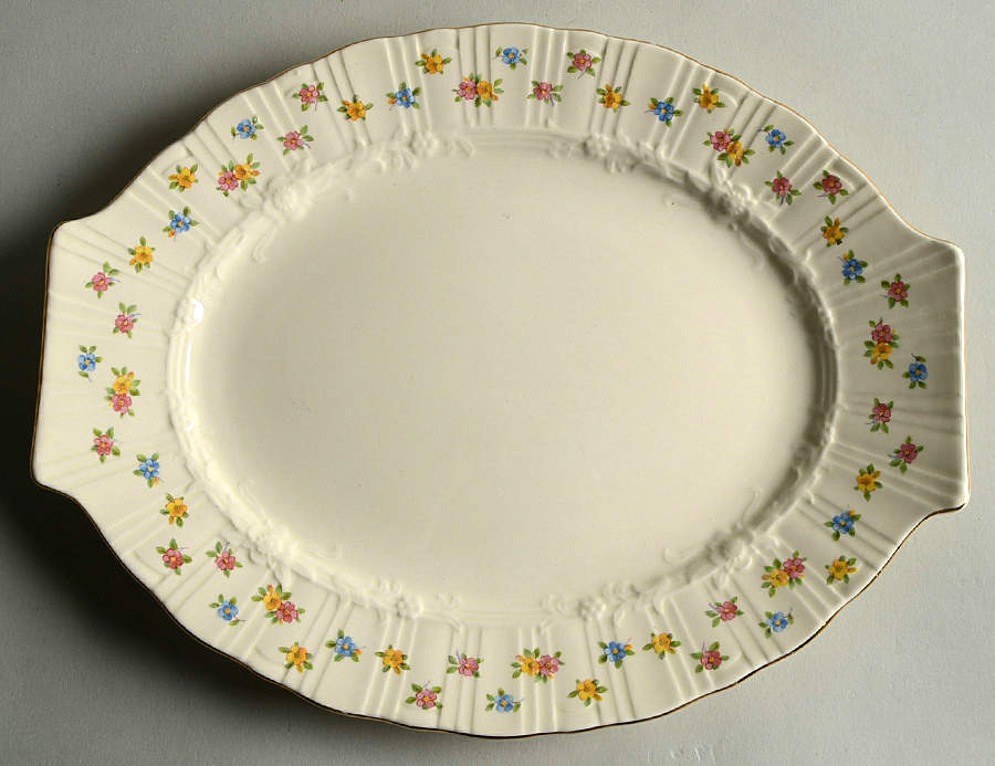 CO110 11" Oval Serving Platter by Homer Laughlin -1