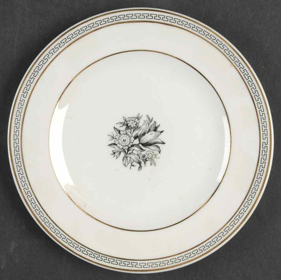 Greek Key Bread & Butter Plate by Haviland-1