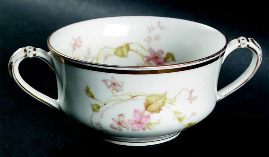Schleiger 473c Flat Bouillon Cup by Haviland-1