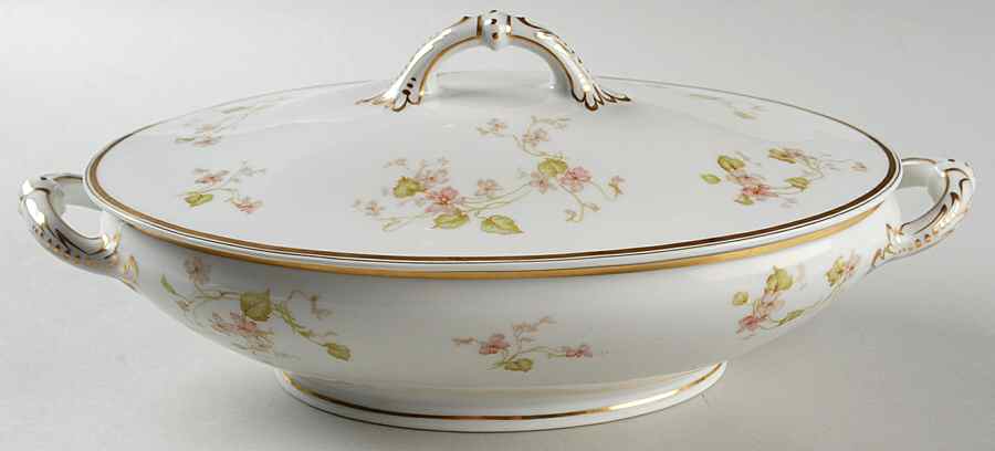 Schleiger 473c Oval Covered Vegetable by Haviland-1