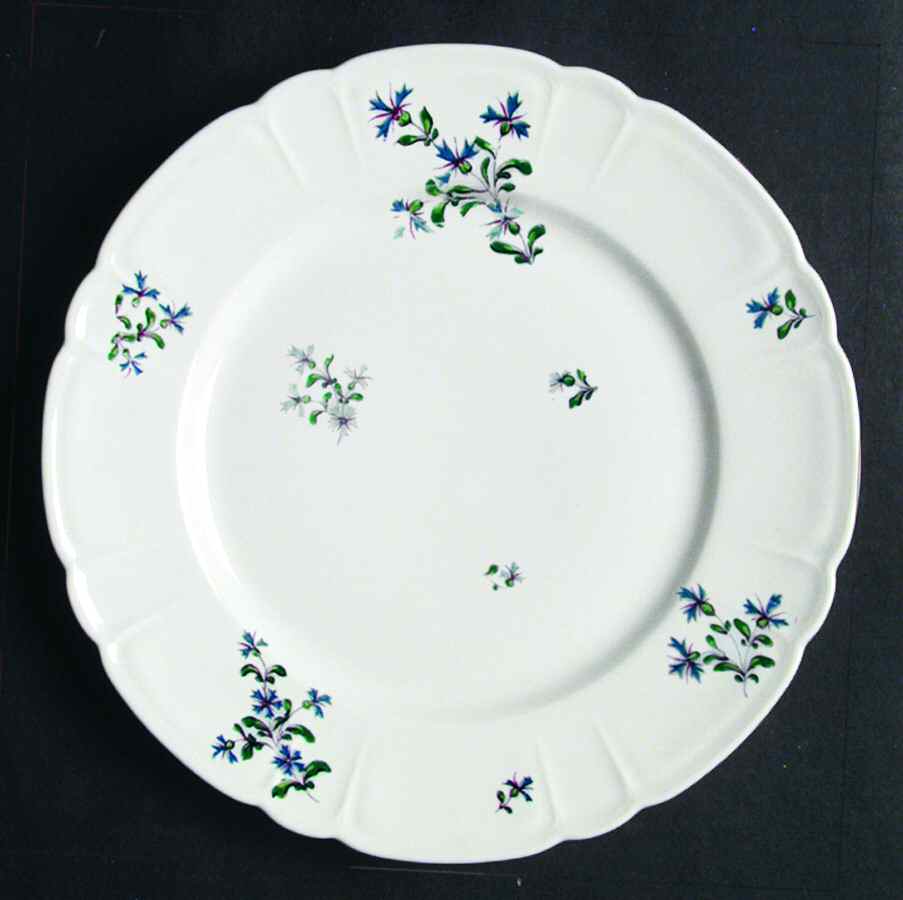 Schleiger 477a Dinner Plate by Haviland-1