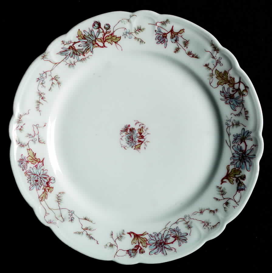 Schleiger 478b Bread & Butter Plate by Haviland-1