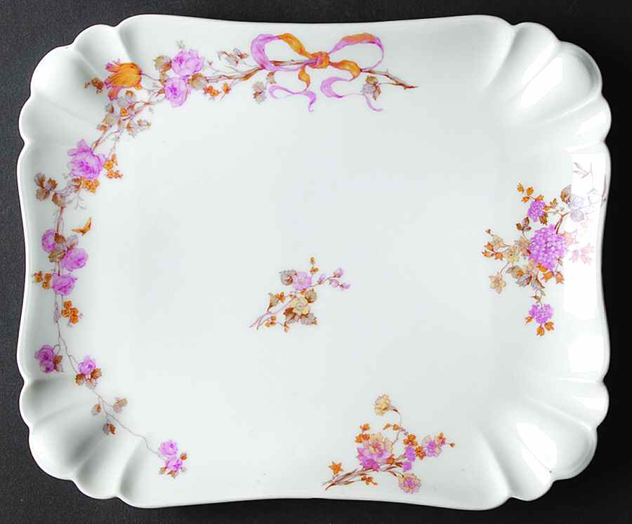 Schleiger 480 9" Rectangular Serving Platter by Haviland-1