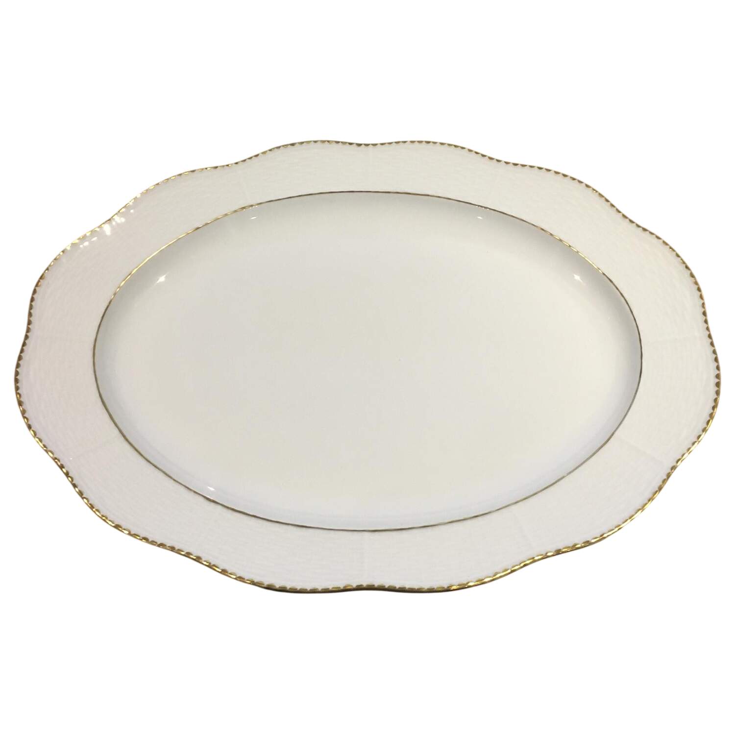HER26 14" Oval Serving Platter by Herend-1