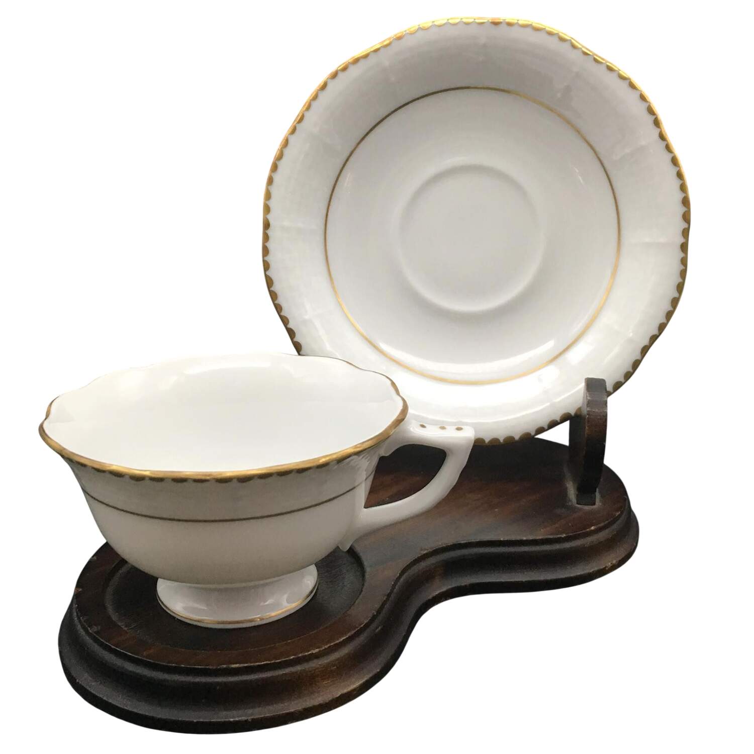 HER26 Footed Demitasse Cup & Saucer Set by Herend-1