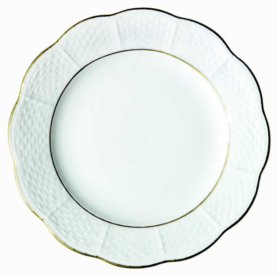 Golden Edge Newer (HDE) Bread & Butter Plate by Herend-1