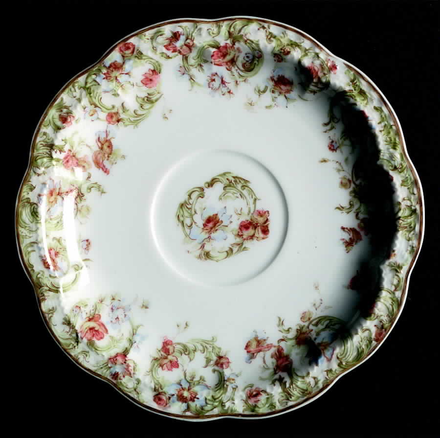 Schleiger 487a Saucer by Haviland-1