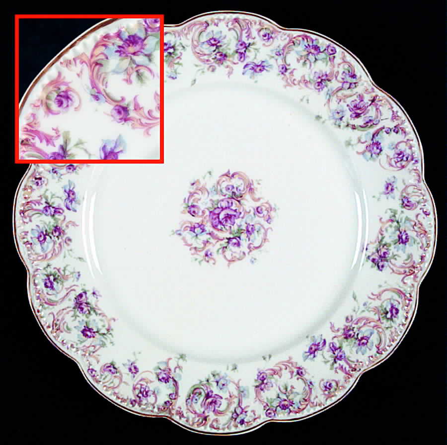 Schleiger 487c Luncheon Plate by Haviland-1