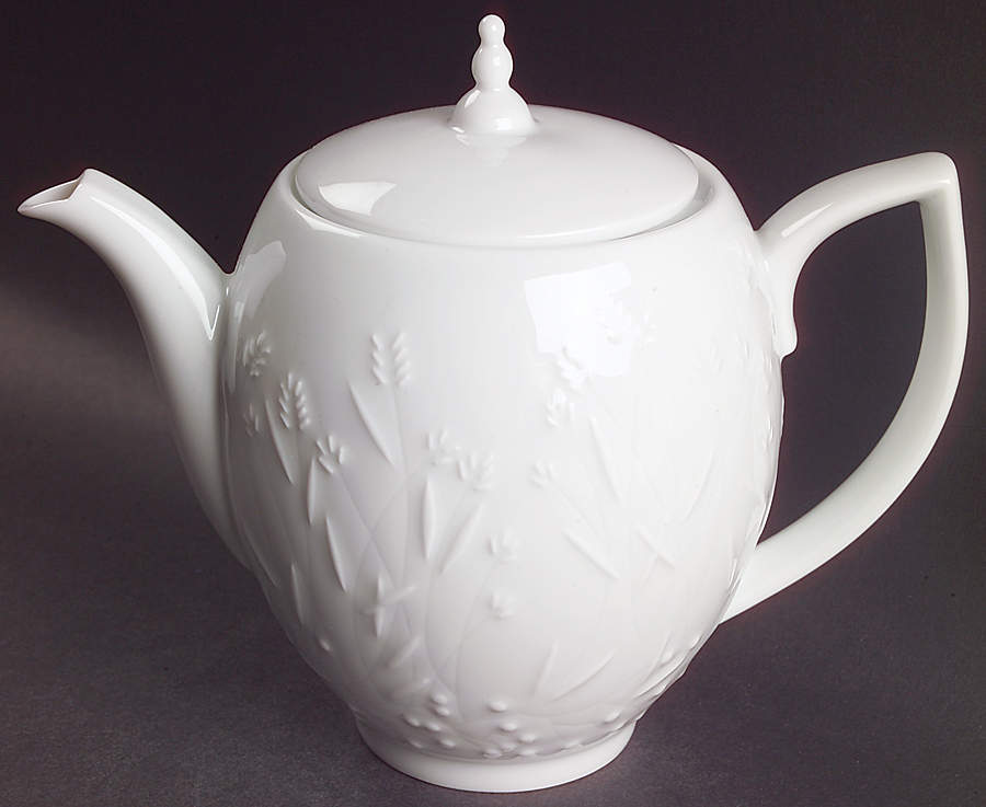 Provence Blanc Teapot & Lid by Haviland-1