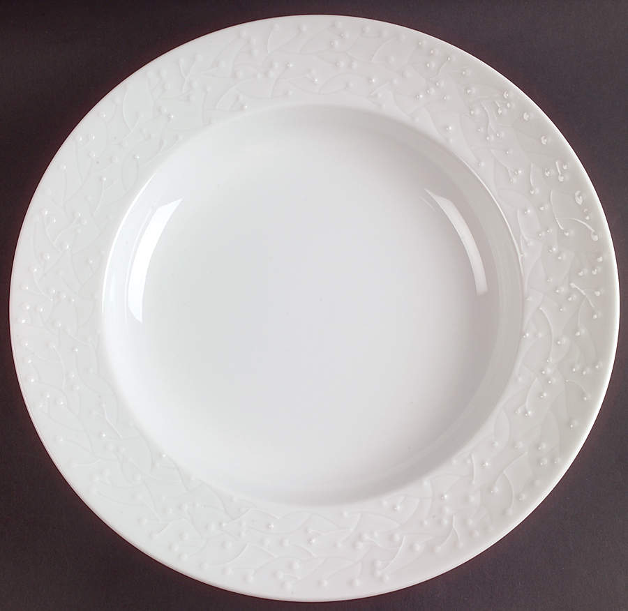 Provence Blanc 12" Deep Round Platter by Haviland-1