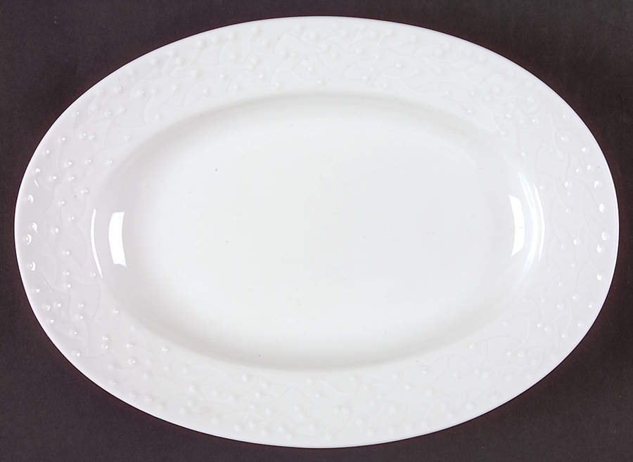 Provence Blanc Pickle Dish by Haviland-1