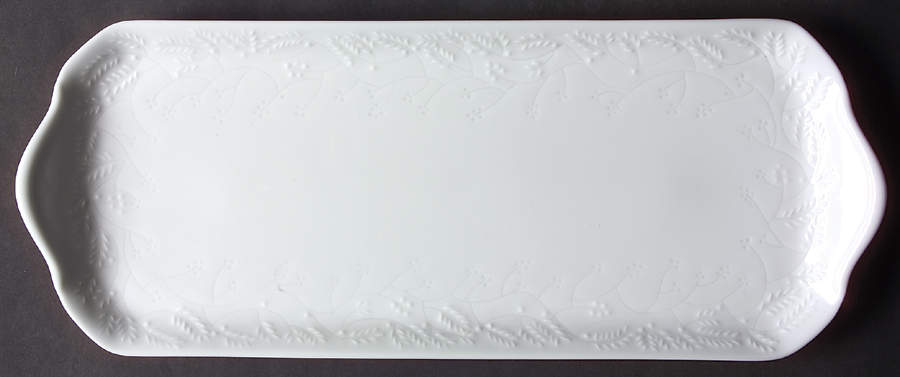 Provence Blanc 15" Oblong Cake Plate by Haviland-1