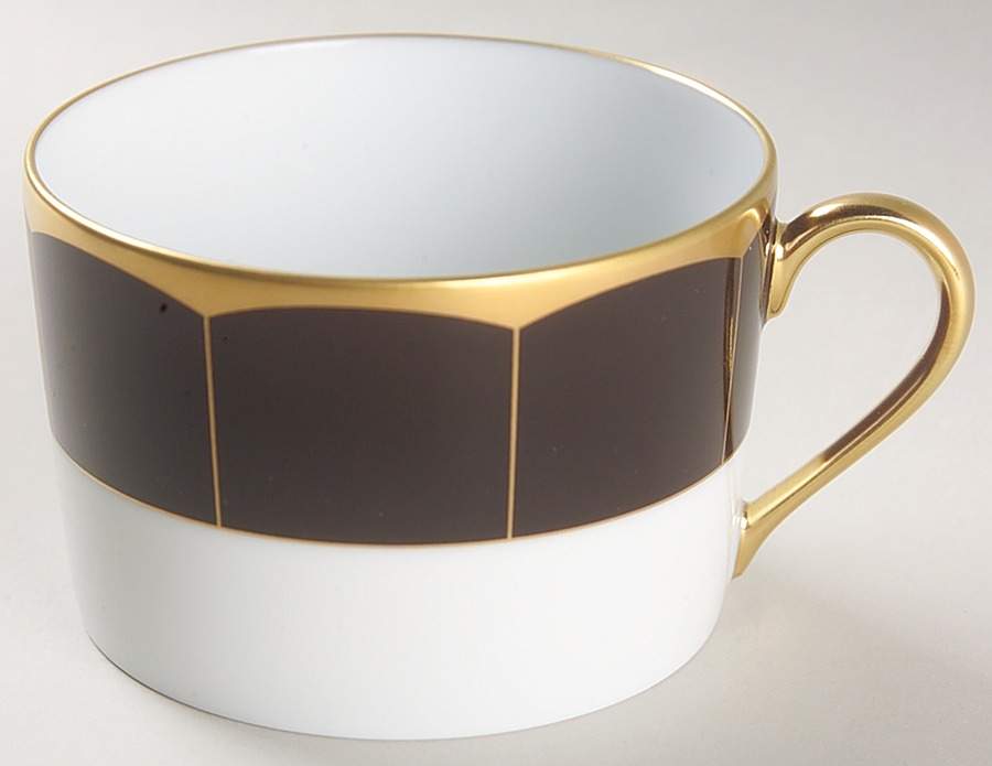Illusion Chocolat Flat Cup by Haviland-1