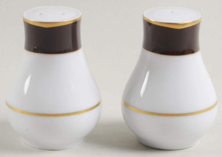 Illusion Chocolat Salt & Pepper Set by Haviland-1