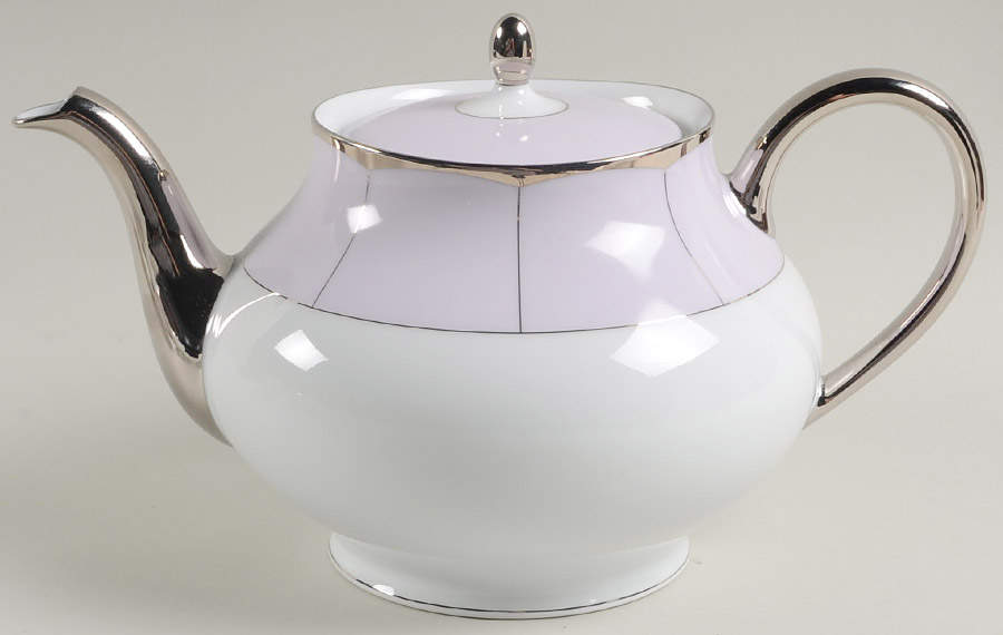 Illusion Lavender (Lavande) Teapot & Lid by Haviland-1