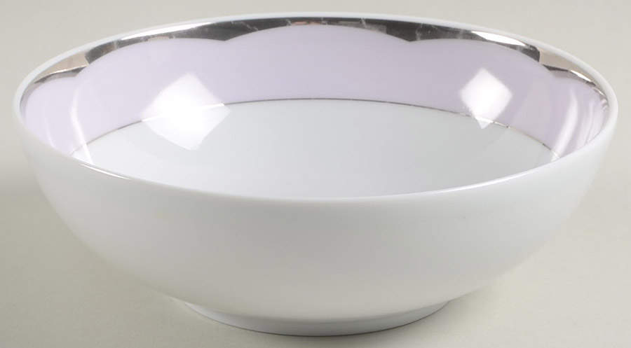 Illusion Lavender (Lavande) Coupe Cereal Bowl by Haviland-1