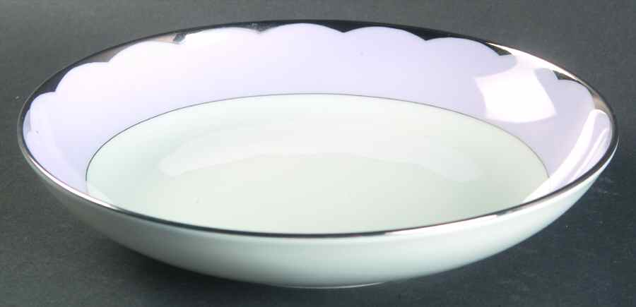 Illusion Lavender (Lavande) Coupe Soup Bowl by Haviland-1