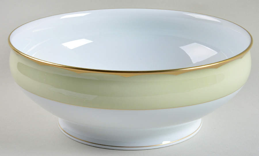 Illusion Endive (Anis) 9" Salad Serving Bowl by Haviland-1