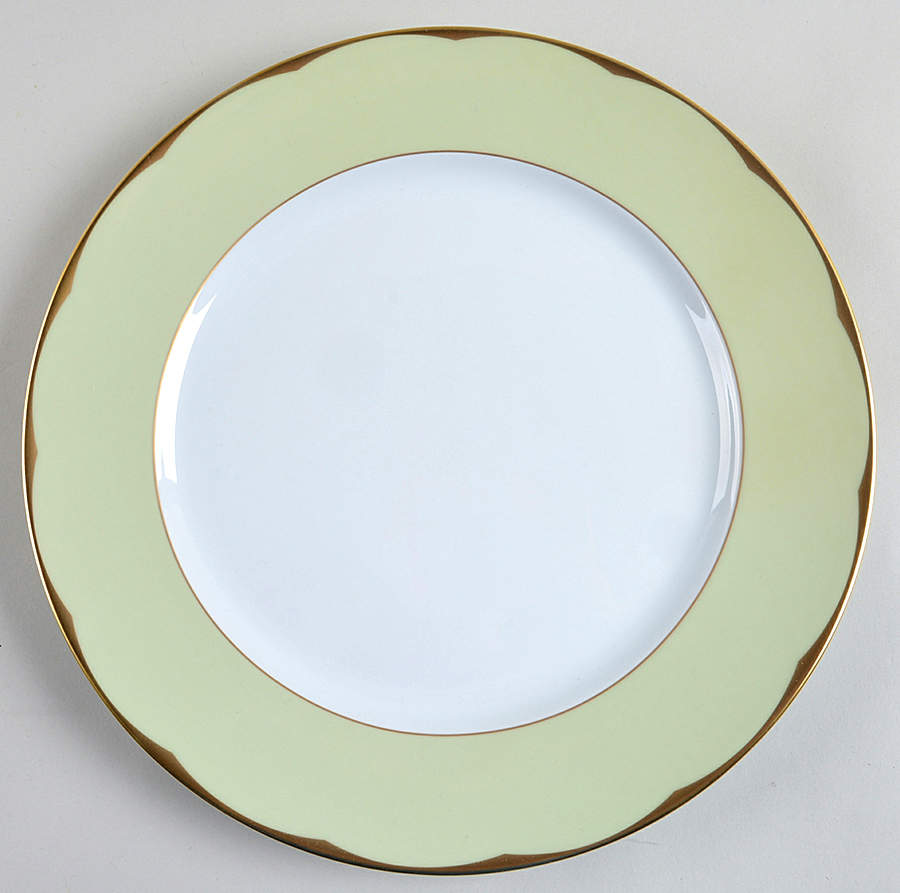Illusion Endive (Anis) 12" Chop Plate (Round Platter) by Haviland-1