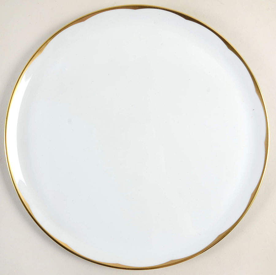 Illusion Endive (Anis) Cake Plate by Haviland-1