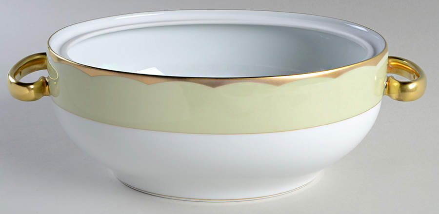 Illusion Endive (Anis) Oval Tureen No Lid by Haviland-1