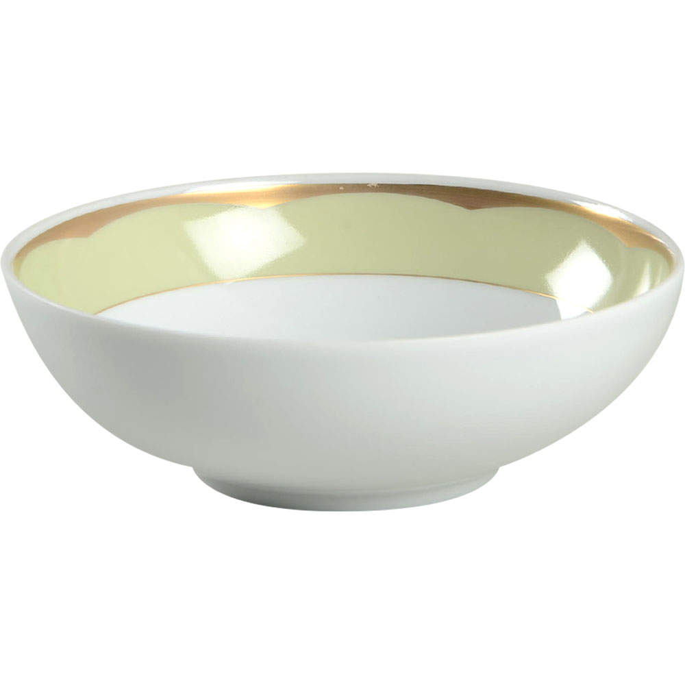 Illusion Endive (Anis) Coupe Cereal Bowl by Haviland-1