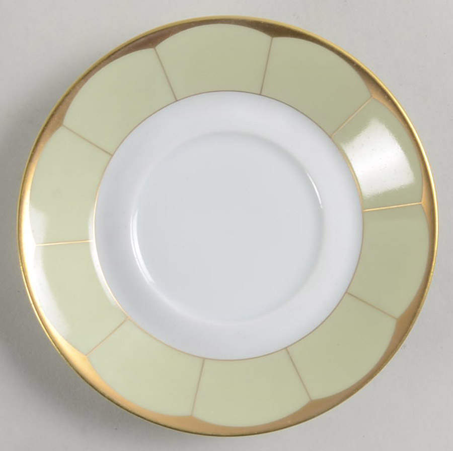 Illusion Endive (Anis) Saucer for Demitasse Cup by Haviland-1