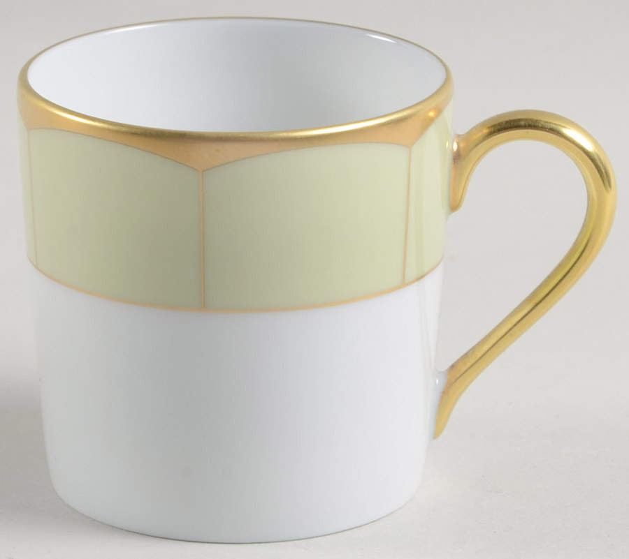 Illusion Endive (Anis) Flat Demitasse Cup by Haviland-1