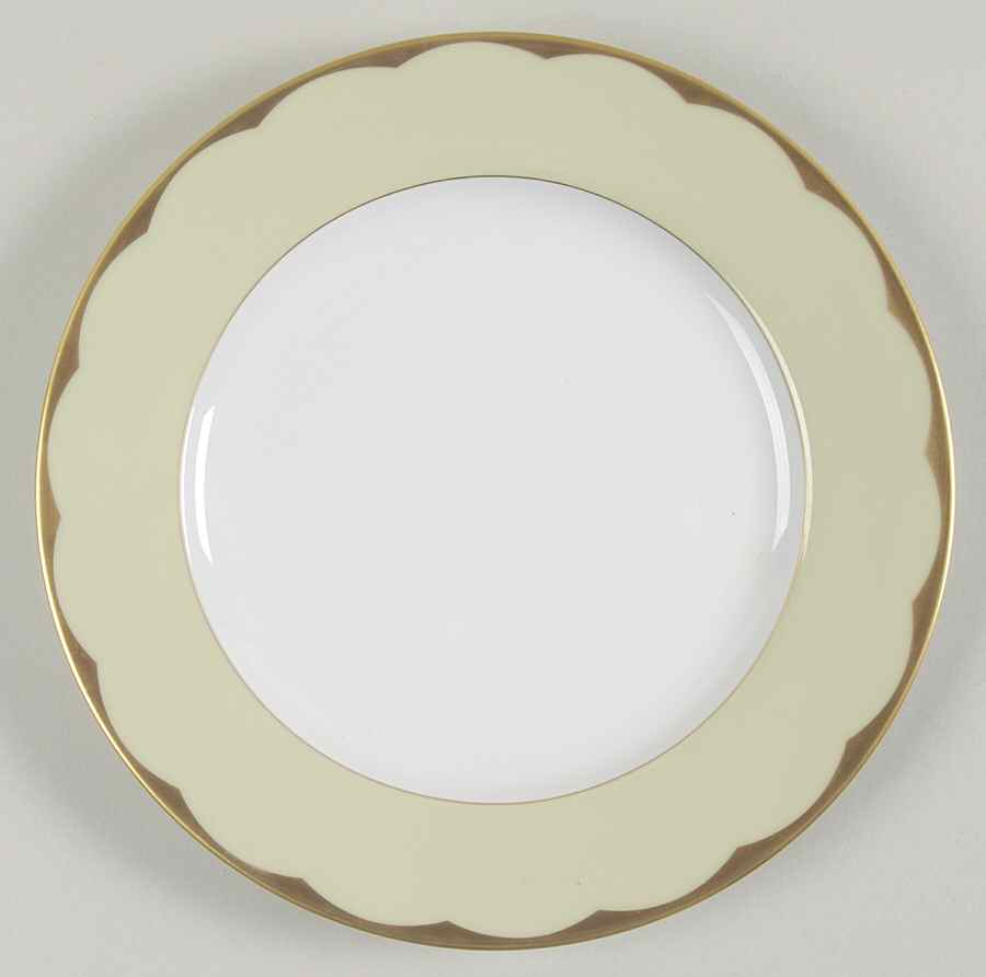 Illusion Endive (Anis) Salad Plate by Haviland-1