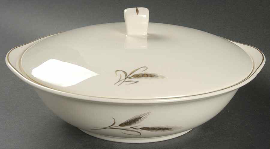 Royal Joci Round Covered Vegetable by Homer Laughlin -1