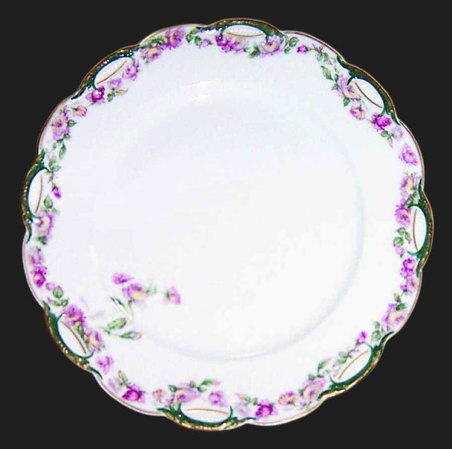 Schleiger 497e Dinner Plate by Haviland-1
