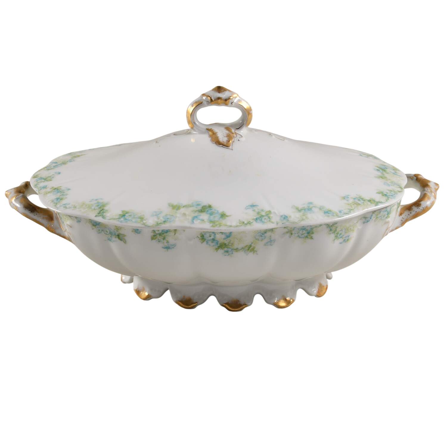 Schleiger 525a Oval Covered Vegetable by Haviland-1