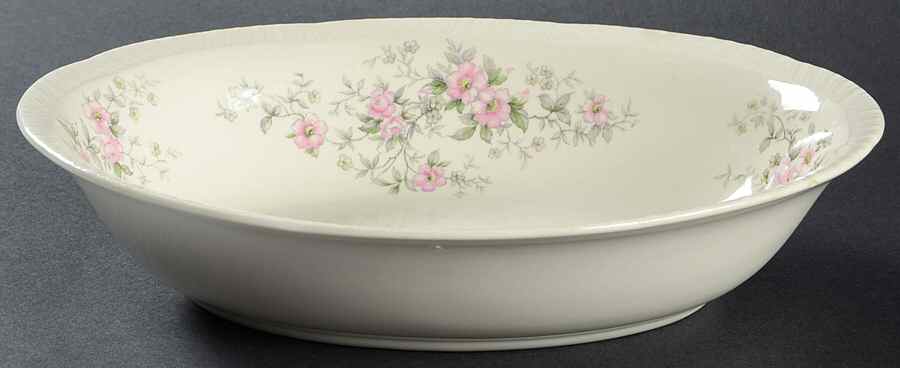 W442 9" Oval Vegetable Bowl by Homer Laughlin -1