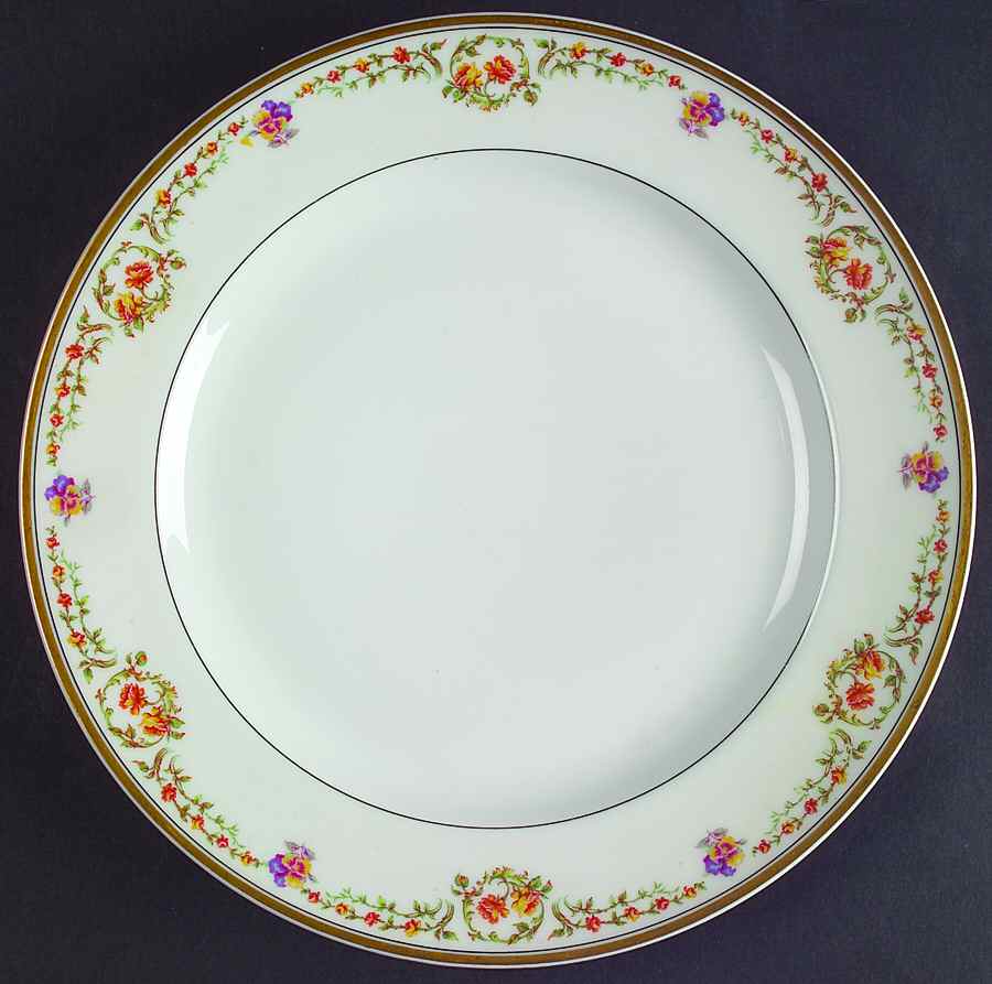 Schleiger 534C Dinner Plate by Haviland-1