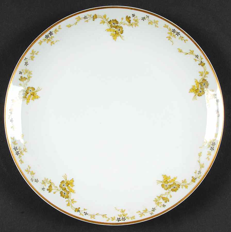 Schleiger 535 Coupe Luncheon Plate by Haviland-1