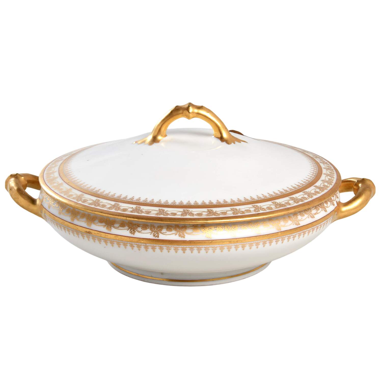 Schleiger 555b Round Covered Vegetable by Haviland-1