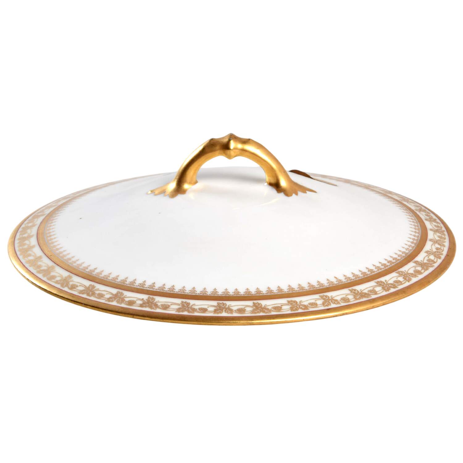 Schleiger 555b Lid for Round Vegetable by Haviland-1
