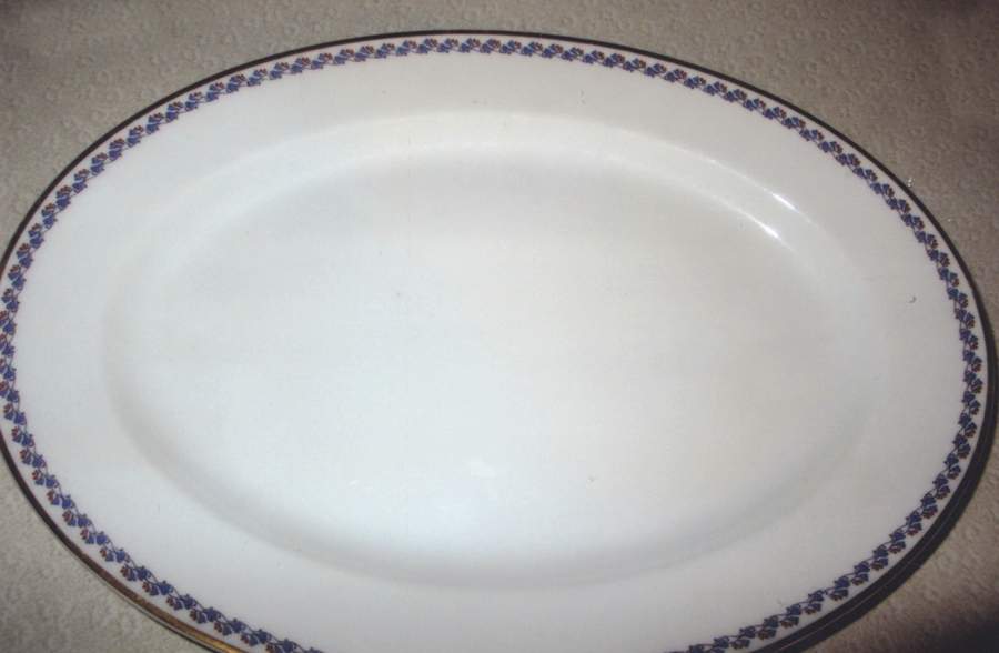 Schleiger 569a 11" Oval Serving Platter by Haviland-1