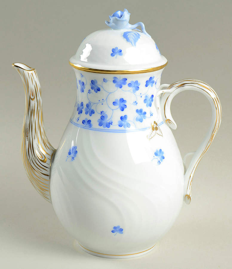Rachael (Newer) Coffee Pot & Lid by Herend-1