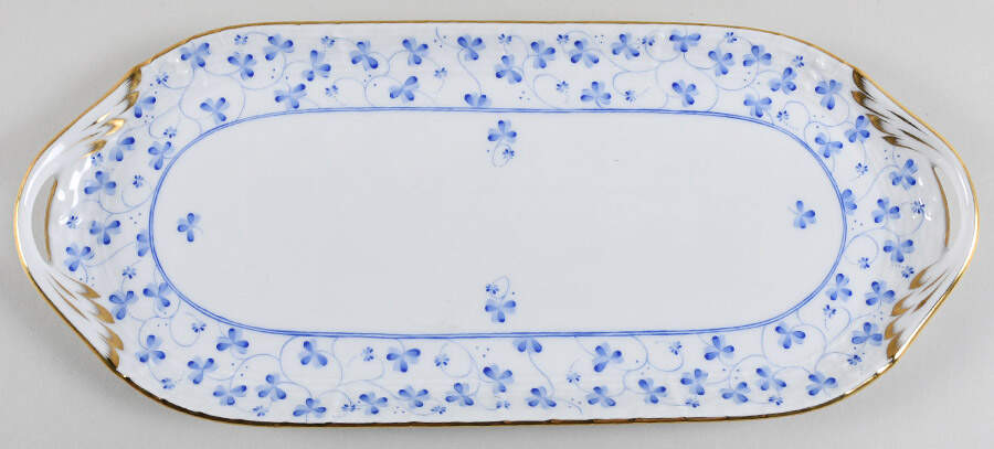 Rachael (Newer) Large Sandwich Tray by Herend-1
