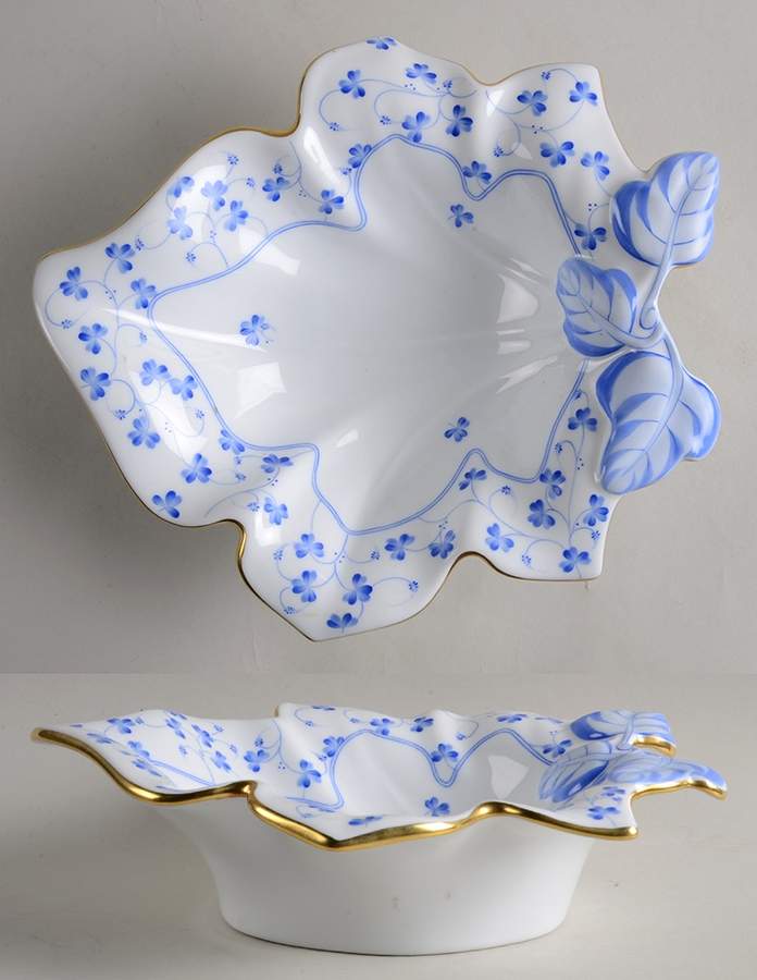Rachael (Newer) Extra Large Leaf Dish by Herend-1