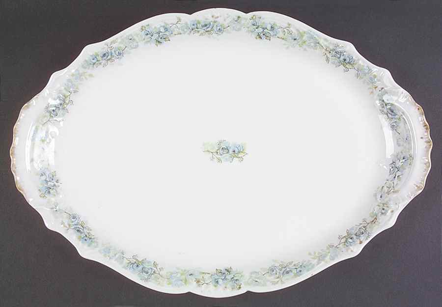 Schleiger 608 16" Oval Serving Platter by Haviland-1