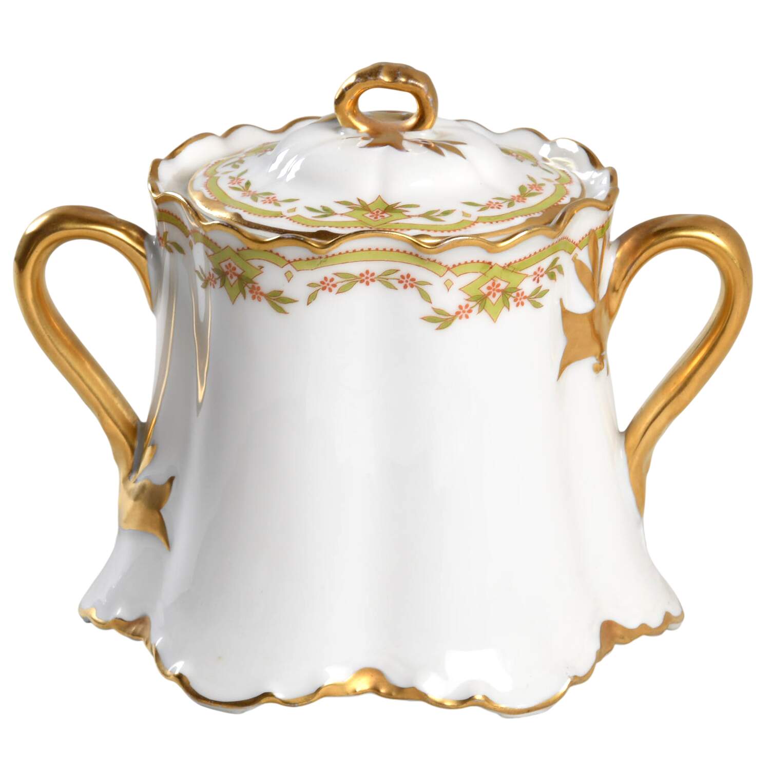 Schleiger 789a Sugar Bowl & Lid by Haviland-1