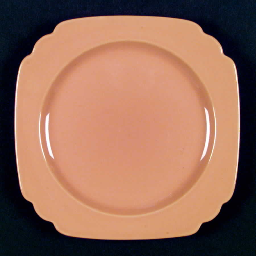 Riviera Pumpkin Dinner Plate by Homer Laughlin -1