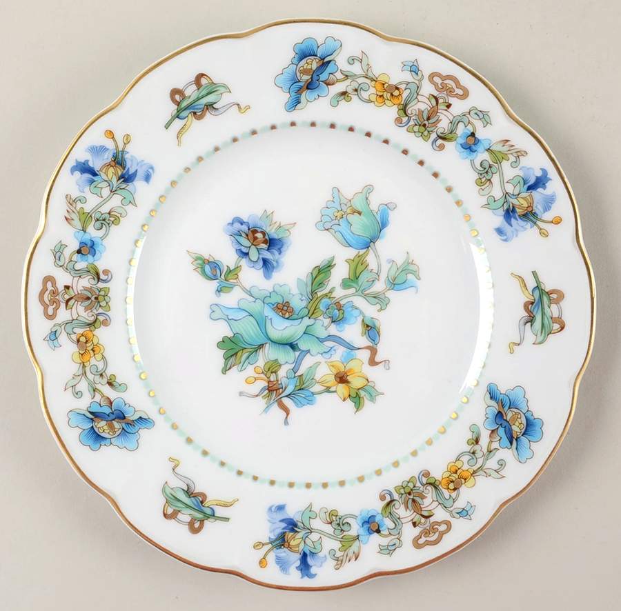 Aquarius Salad Plate by Haviland-1