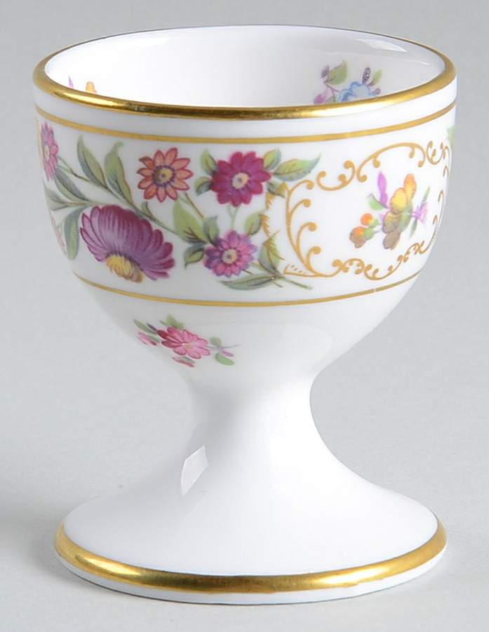 Dresden Sprays (Smooth) Single Egg Cup by Hammersley-1