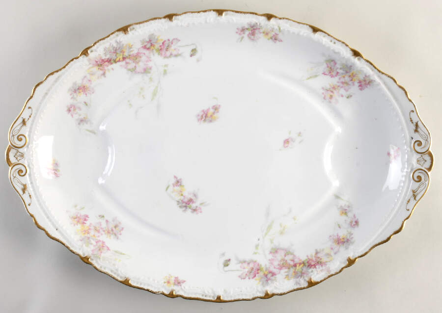 Schleiger 656a 20" Oval Serving Platter by Haviland-1
